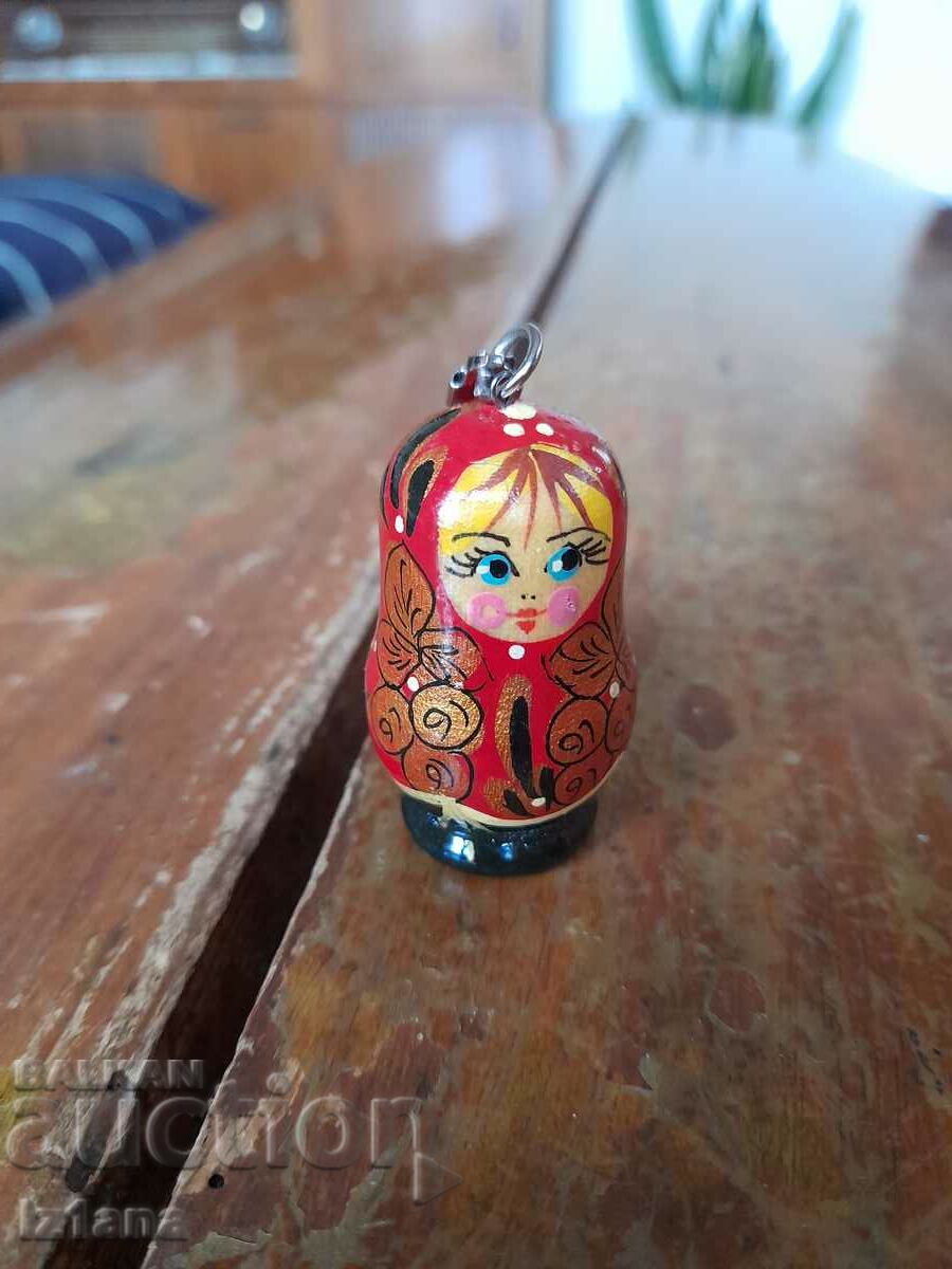 Old Matryoshka keychain with price 32.00 BGN | € 16.36 Old Matryoshka keychain with price 32.00 BGN | € 16.36
