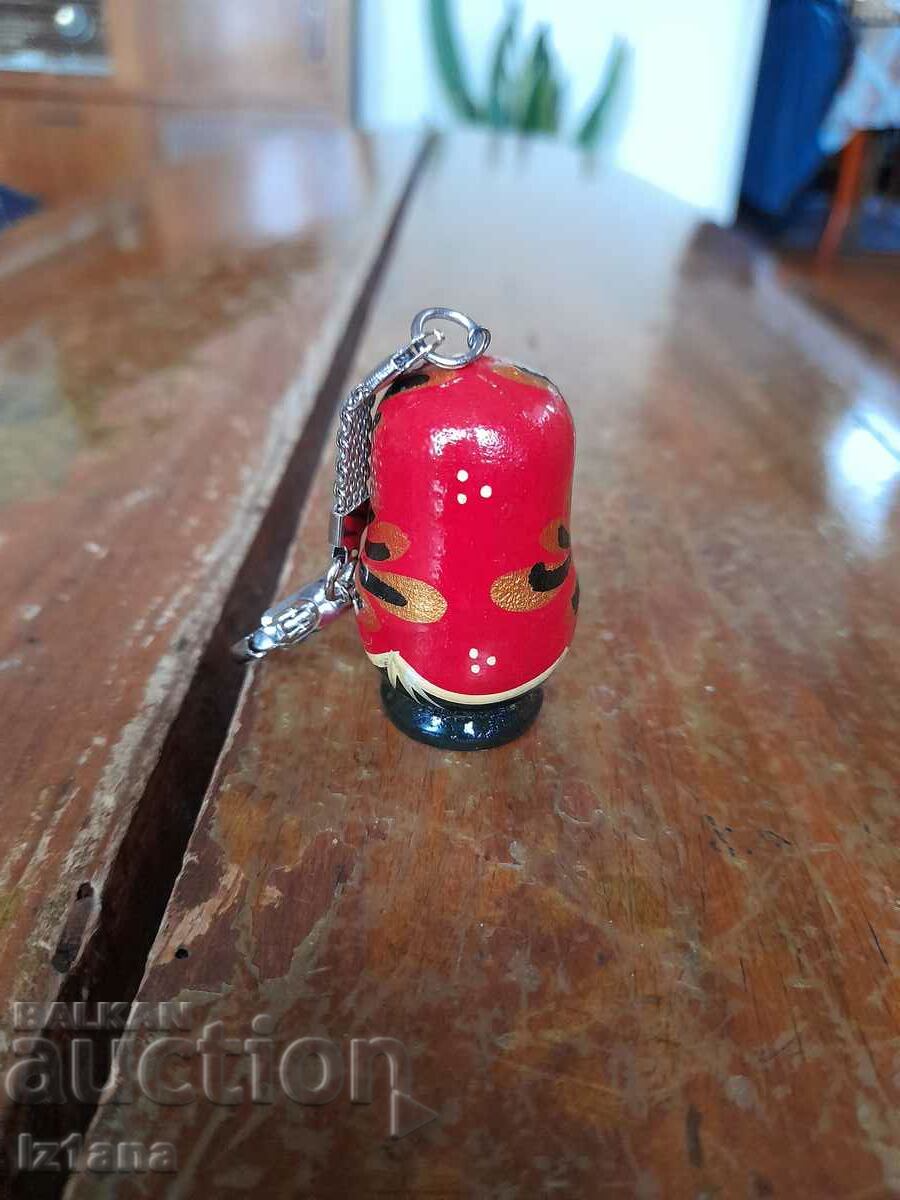 Auction Old Matryoshka keychain Auction Old Matryoshka keychain