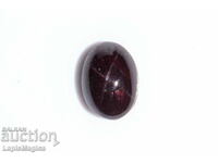 Star garnet 4-ray star 6.17ct oval cabochon