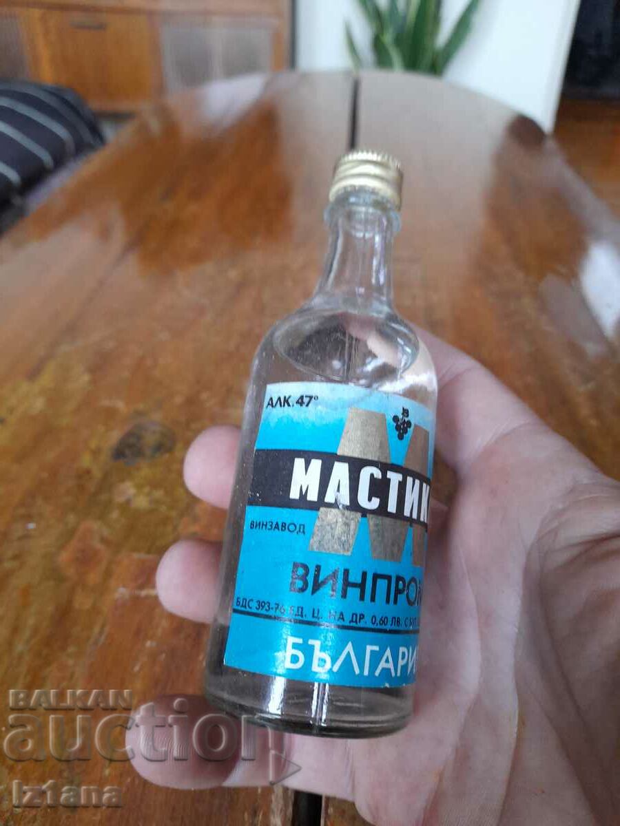 Old bottle, one hundred grams Mastic with price 37.00 BGN | € 18.92 Old bottle, one hundred grams Mastic with price 37.00 BGN | € 18.92