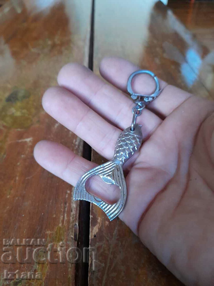 Old key chain opener fish with price 37.00 BGN | € 18.92