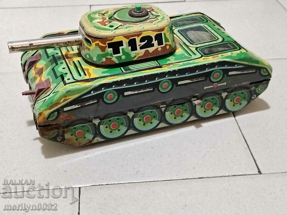 Children's tin toy tank Czechoslovakia with price 69.00 BGN | € 35.28