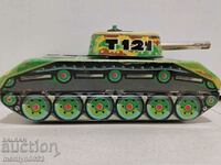 Children's tin toy tank Czechoslovakia