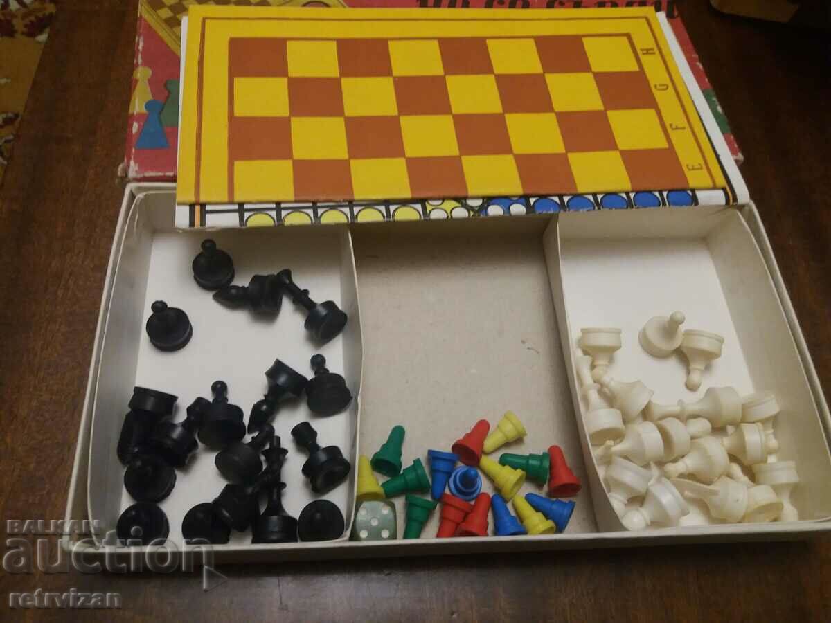 Chess and don't be angry, man-13 with price 15.00 BGN | € 7.67 Chess and don't be angry, man-13 with price 15.00 BGN | € 7.67