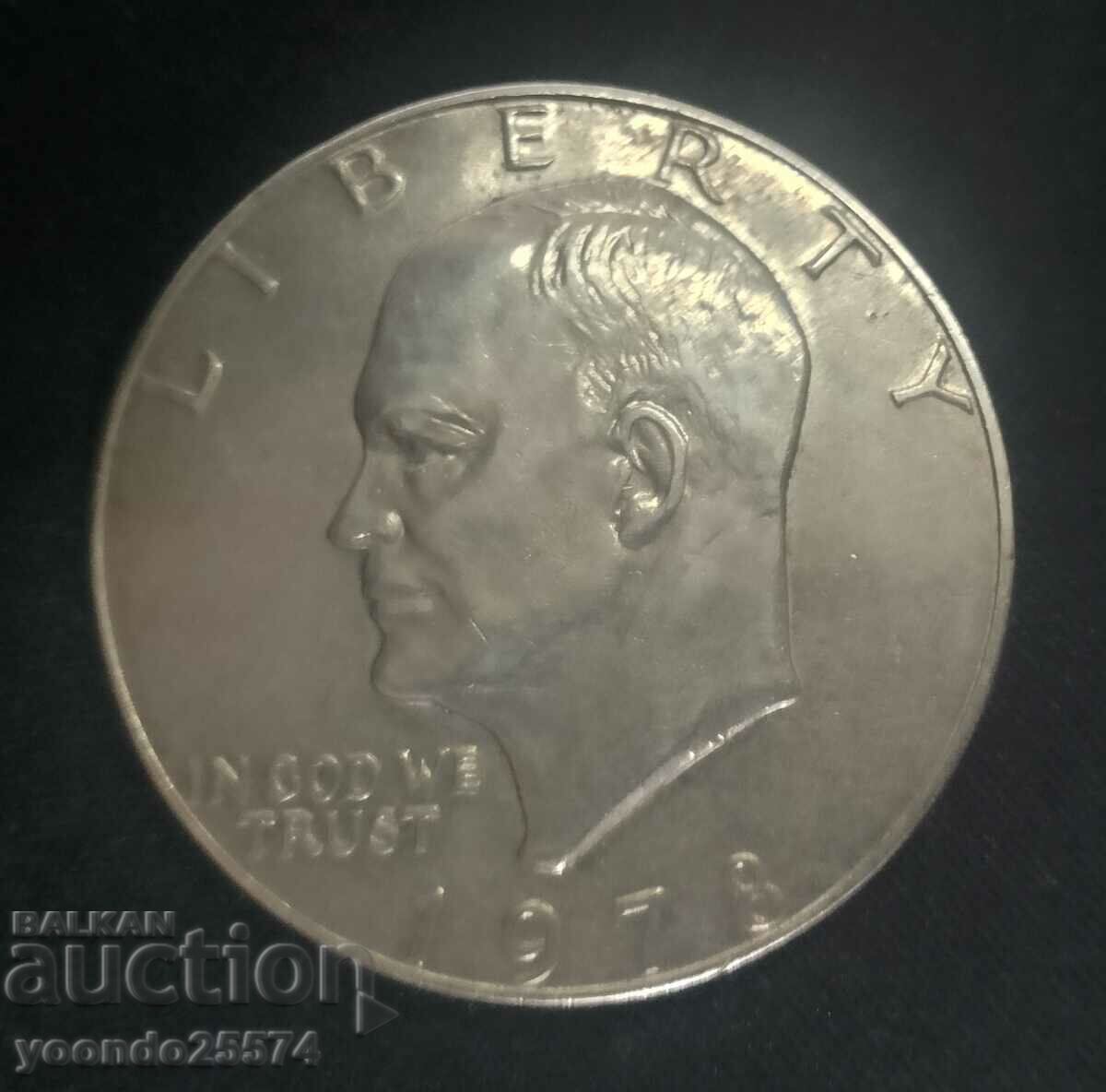 1 $ 1978 Eisenhower