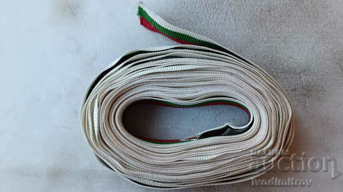 Bandă tricoloră bulgărească 20 mm lățime 7 metri cu preț 8.65 BGN | € 4.42 Bandă tricoloră bulgărească 20 mm lățime 7 metri cu preț 8.65 BGN | € 4.42