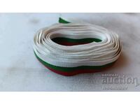 Bulgarian tricolor ribbon 20 mm wide 7 meters