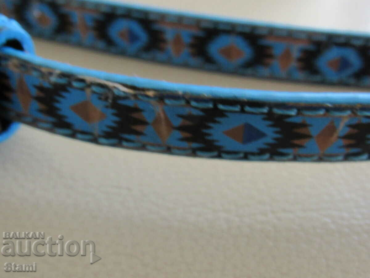 New ladies belt with blue facing - 5 New ladies belt with blue facing - 5