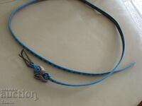 New ladies belt with blue facing