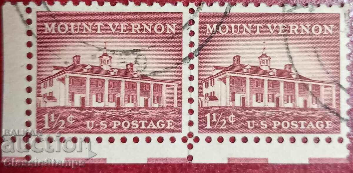 USA stamp with seal