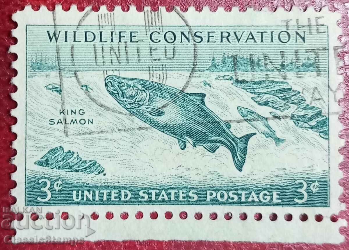 USA stamp with seal