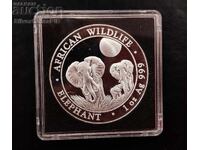 Silver 1 Oz Somali Elephant 2014 Somalia