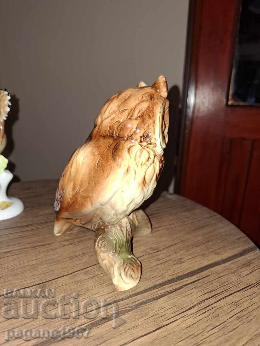 Large porcelain owl - 6 Large porcelain owl - 6