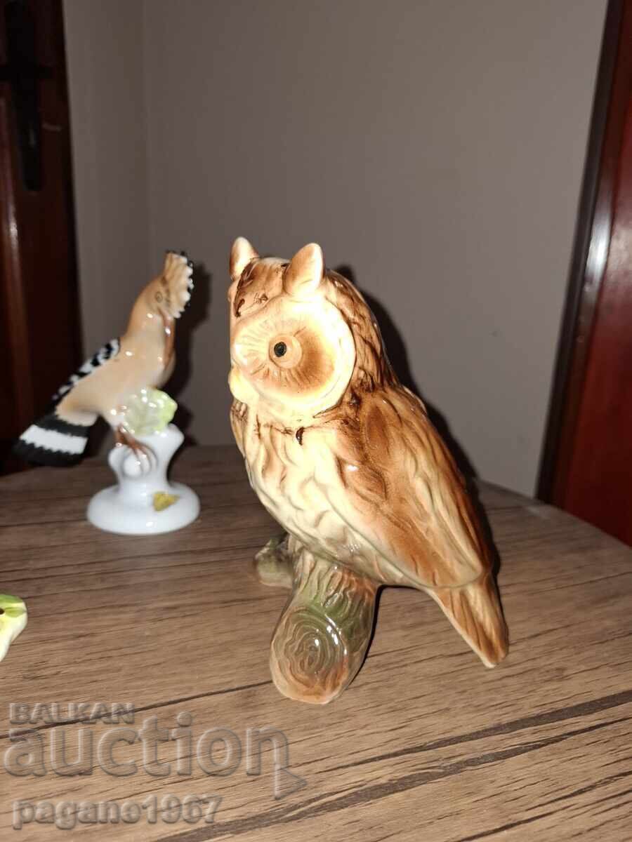 Large porcelain owl - 7 Large porcelain owl - 7