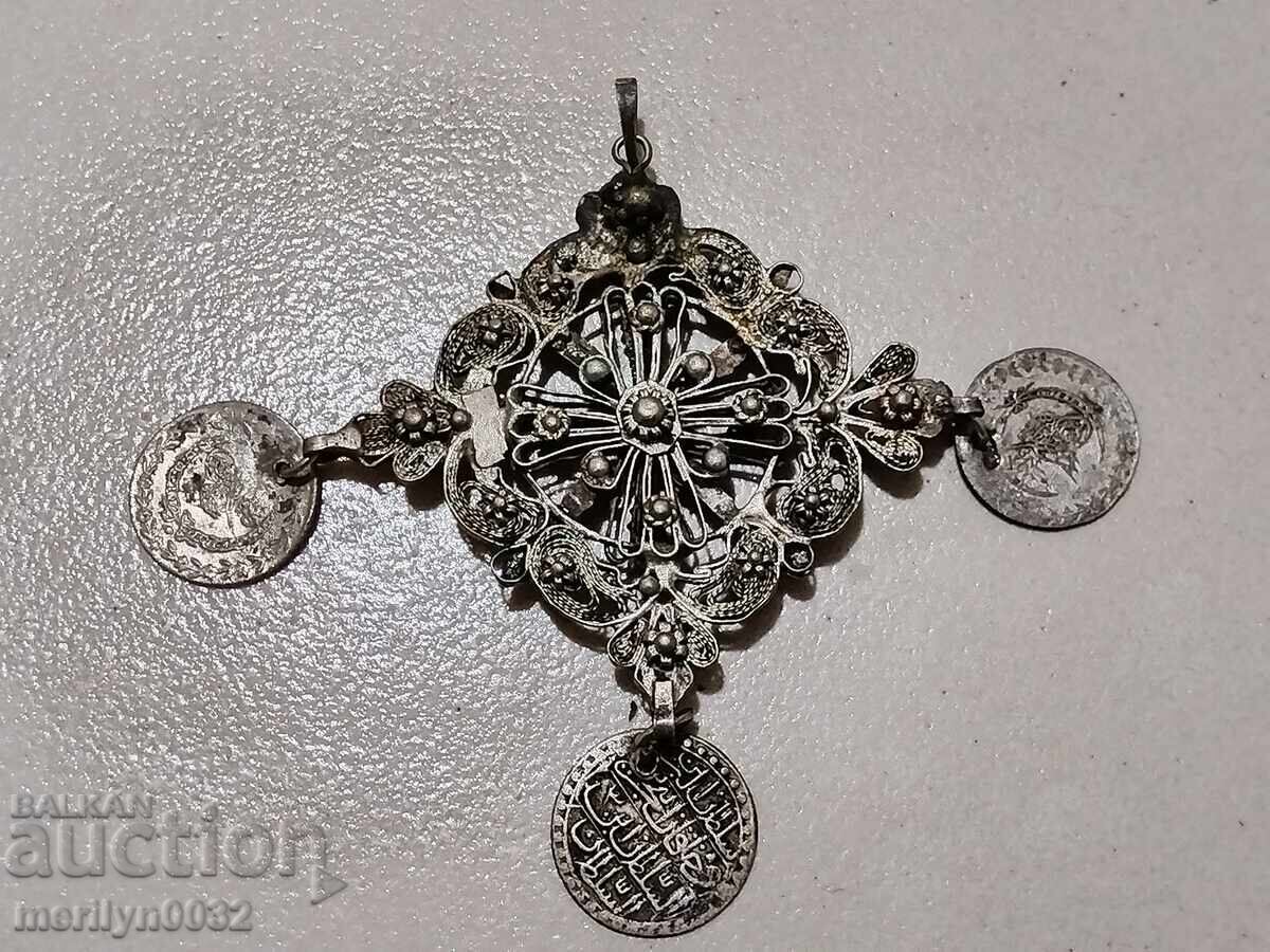 Cruce renascentista pentru gat medalion bijuterii din argint bijuterii cu preț 410.00 BGN | € 209.63