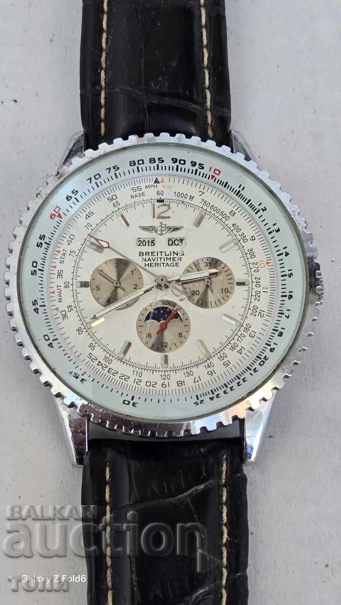 BREITLING CHRONOGRAPH AUTOMATIC RARE NOT WORKING B Z C !!!!