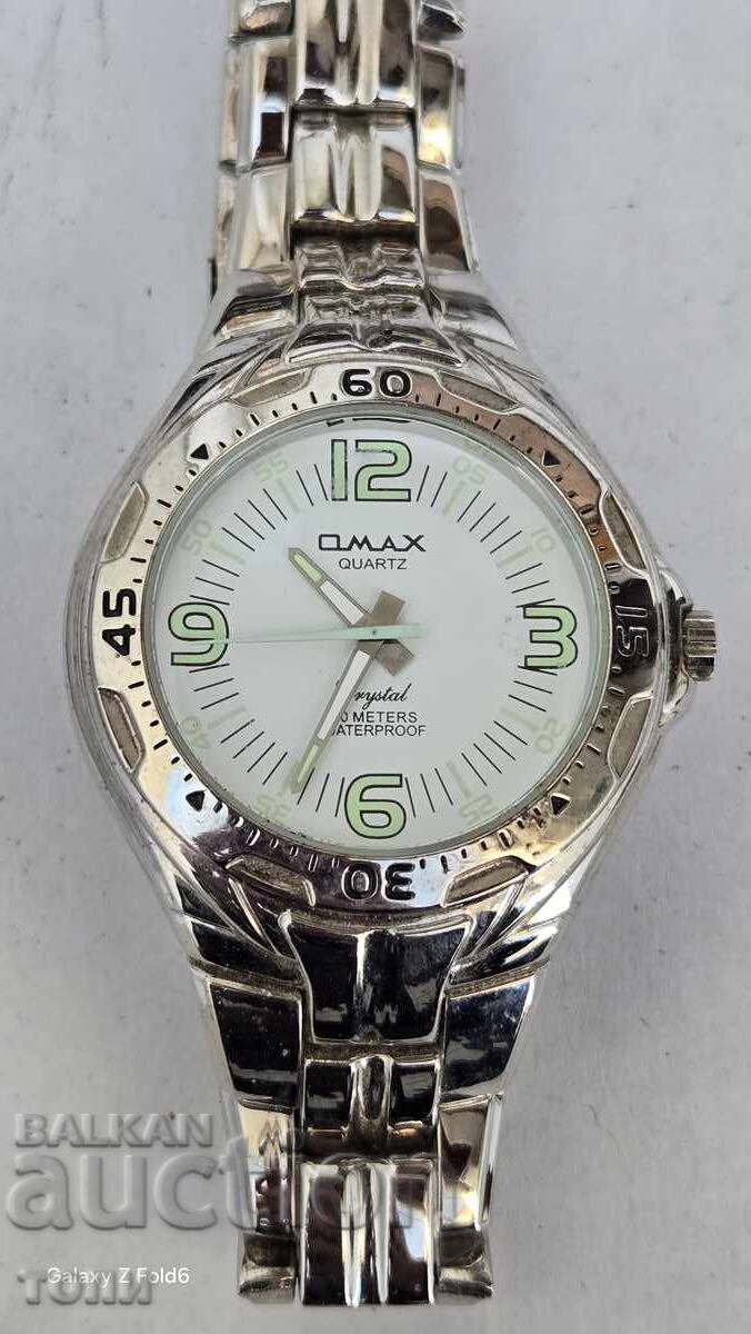 OMAX QUARTZ RARE WORKS NO WARRANTY B Z C !!!