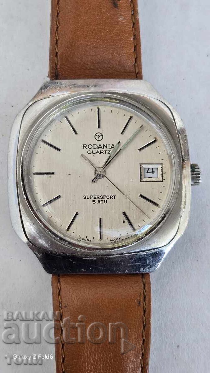 RODANIA QUARTZ SWISS MADE RARE ΔΕΝ ΞΕΡΩ ΑΝ ΛΕΙΤΟΥΡΓΕΙ B Z C !