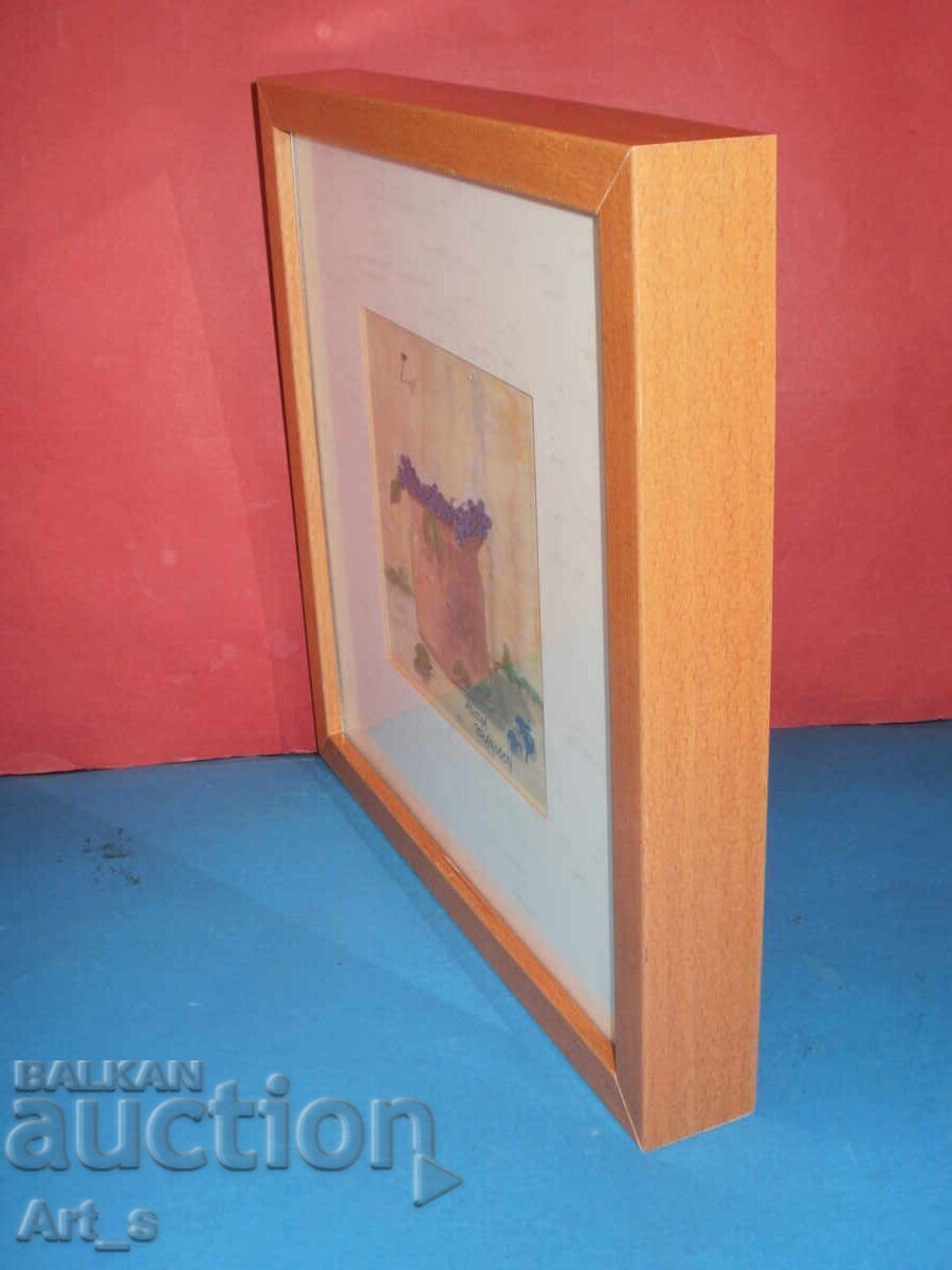 Framed still life by Swedish artist Anita Johansson - 5 Framed still life by Swedish artist Anita Johansson - 5