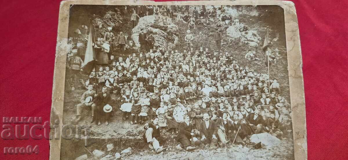 OLD PHOTO - CARDBOARD OLD PHOTO - CARDBOARD