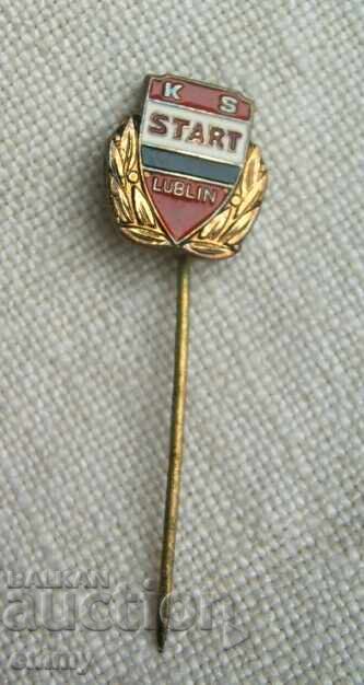 Badge Poland - Sports Club "Start" Lublin with price 2.50 BGN | € 1.28