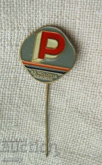 Badge Poland - Sports Club "Polonia", Sosnowiec/ Sosnowiec with price 4.00 BGN | € 2.05
