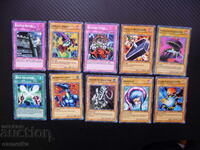 24 Yu Gi Oh playing cards or collection Yu Gi Oh 10 pcs. fans