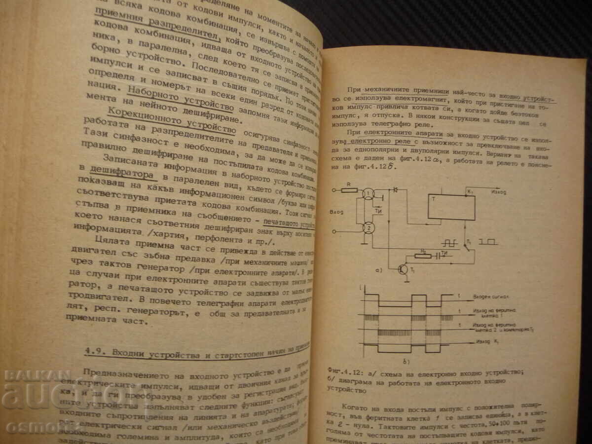 Telegraph equipment telegraph signals apparatus telegraph teleg with price 5.00 BGN | € 2.56 Telegraph equipment telegraph signals apparatus telegraph teleg with price 5.00 BGN | € 2.56