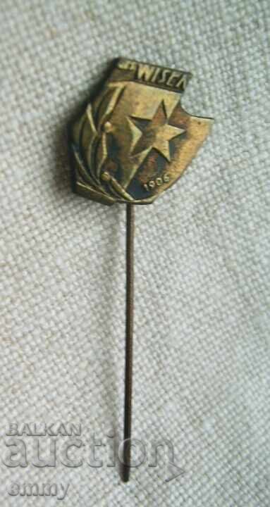 Wisla Krakow sports club badge / FC Wisla Krakow, Poland with price 5.00 BGN | € 2.56 Wisla Krakow sports club badge / FC Wisla Krakow, Poland with price 5.00 BGN | € 2.56