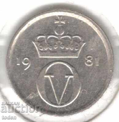 Νορβηγία-10 Øre-1981-KM# 416-Olav V με τιμή 0.50 BGN | € 0.26 Νορβηγία-10 Øre-1981-KM# 416-Olav V με τιμή 0.50 BGN | € 0.26