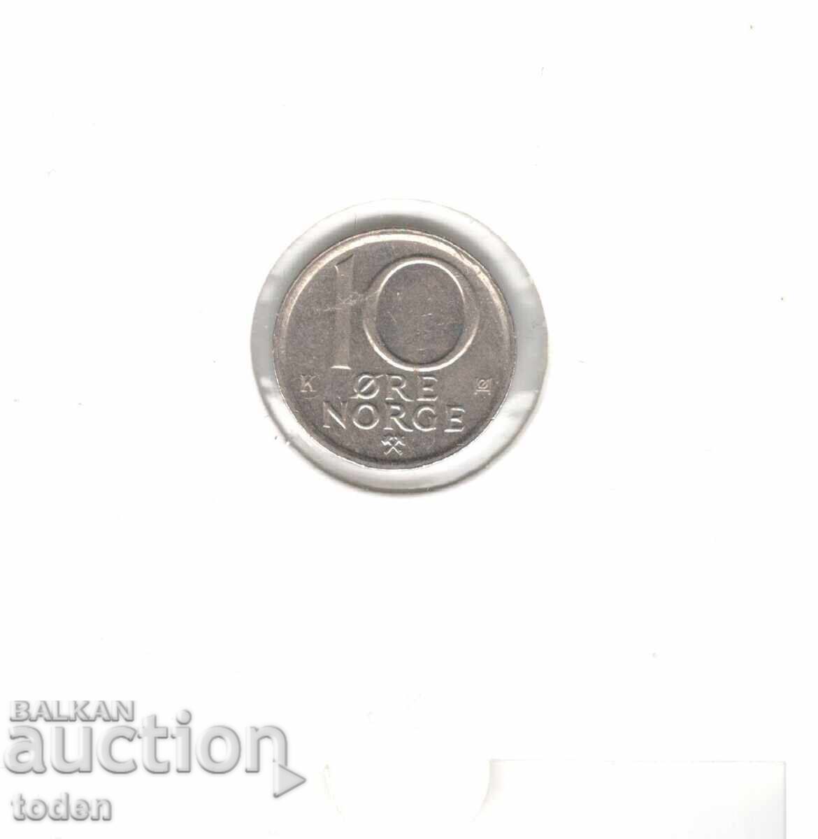 Δημοπρασία Νορβηγία-10 Øre-1981-KM# 416-Olav V Δημοπρασία Νορβηγία-10 Øre-1981-KM# 416-Olav V