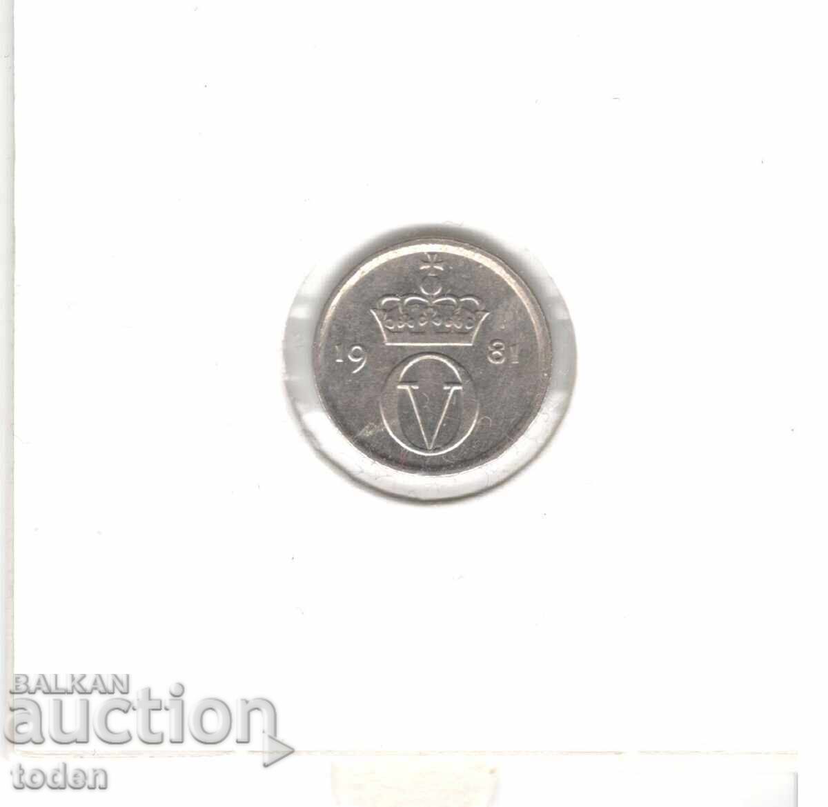 Παράδοση Νορβηγία-10 Øre-1981-KM# 416-Olav V Παράδοση Νορβηγία-10 Øre-1981-KM# 416-Olav V