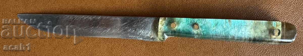 Handmade knife, Cretan type with price 16.99 BGN | € 8.69 Handmade knife, Cretan type with price 16.99 BGN | € 8.69