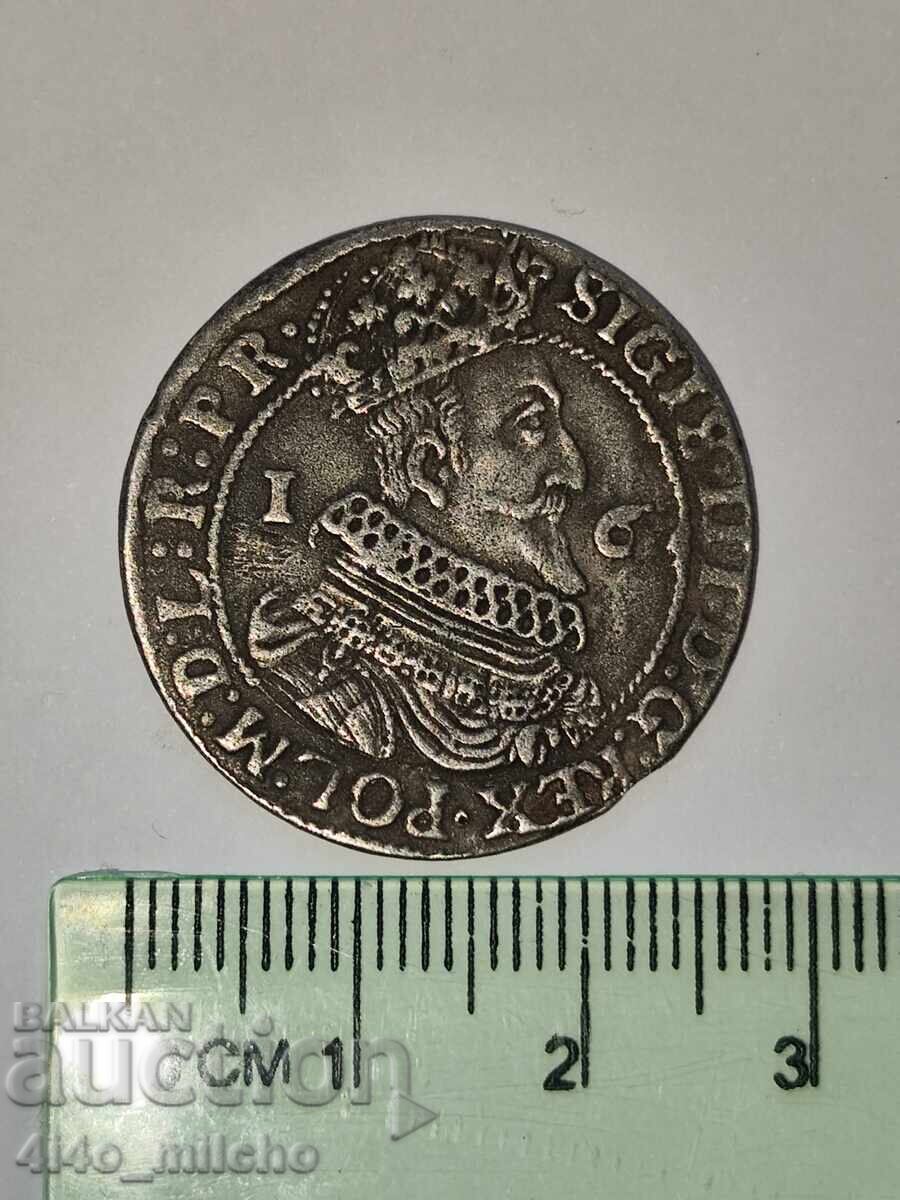 Moneda de argint Sigismund 1624.