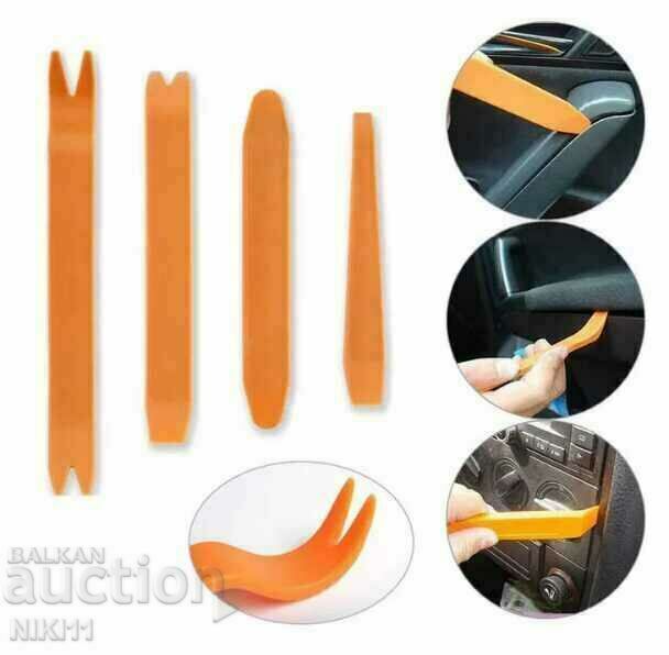 Tools for removing car skins, panel, radio