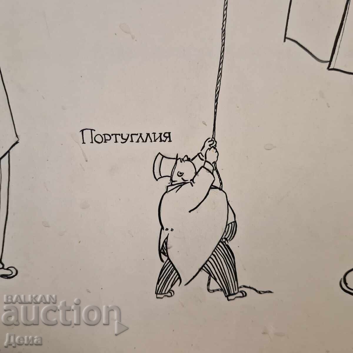 Licitație Vladimir Mishaikov, CARICATURA Mare din anii '60 Licitație Vladimir Mishaikov, CARICATURA Mare din anii '60