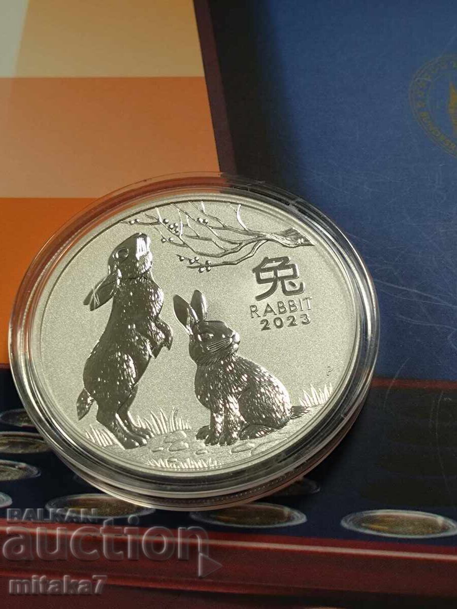 Silver Lunar "Year of the Rabbit", 2023