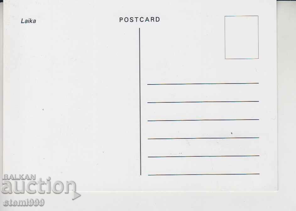 Postcard FDC Cosmos Dogs with price 2.20 BGN | € 1.12 Postcard FDC Cosmos Dogs with price 2.20 BGN | € 1.12