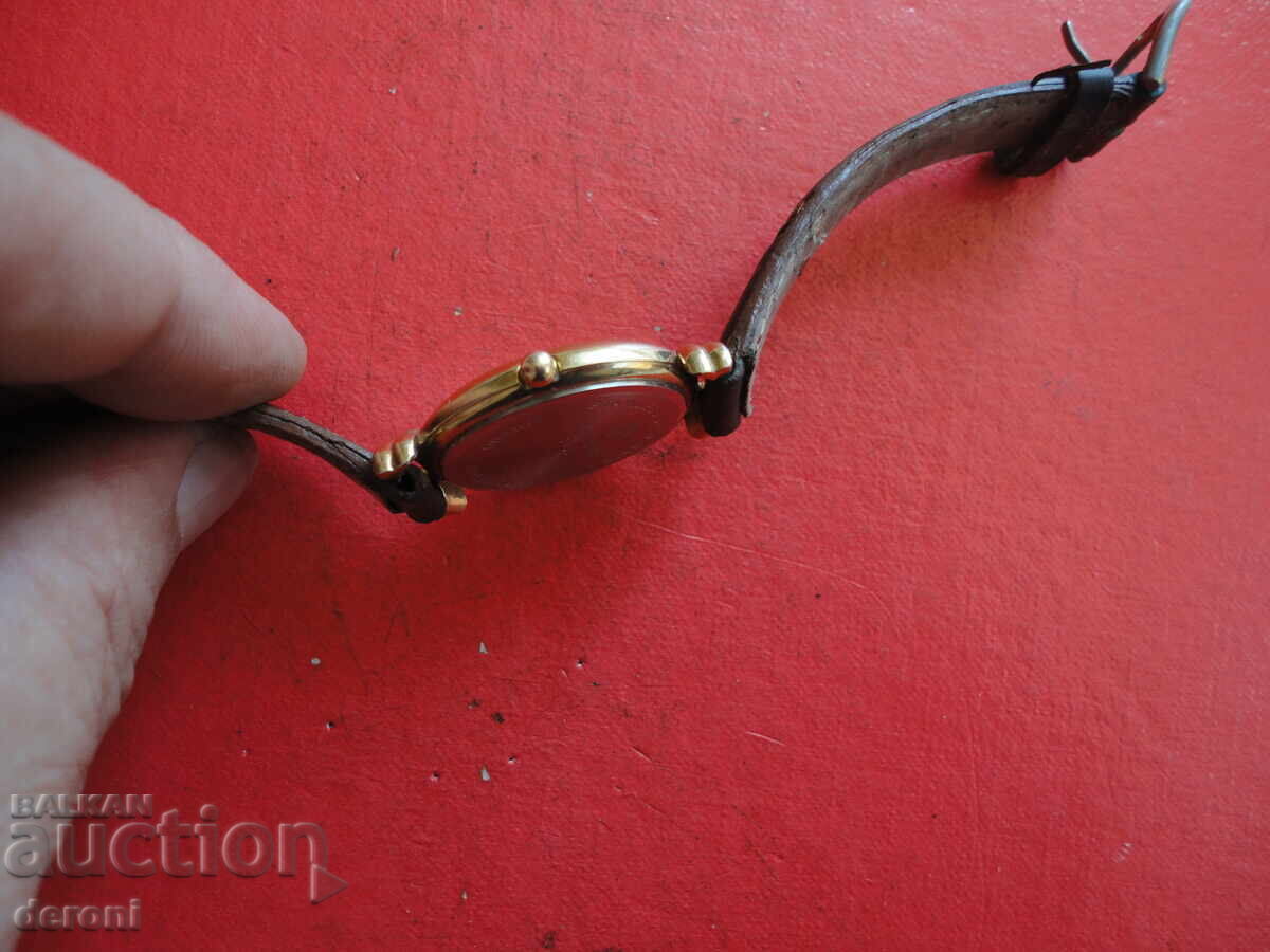 Auction Gold-plated German watch Junghans Quartz 3 Auction Gold-plated German watch Junghans Quartz 3