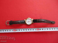 Gold-plated German watch Junghans Quartz 3