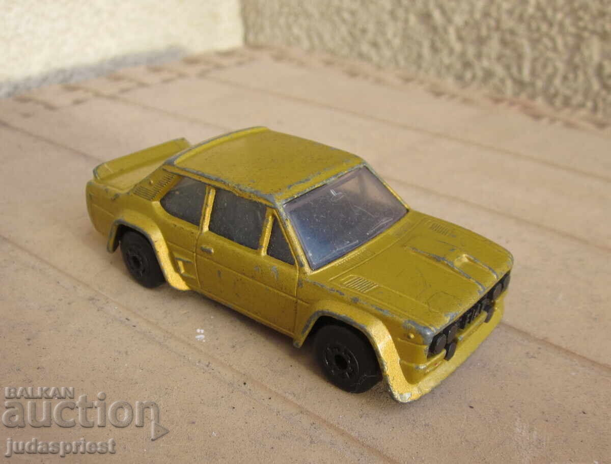 Българска играчка количка фиат fiat abarth matchbox BULGARIA