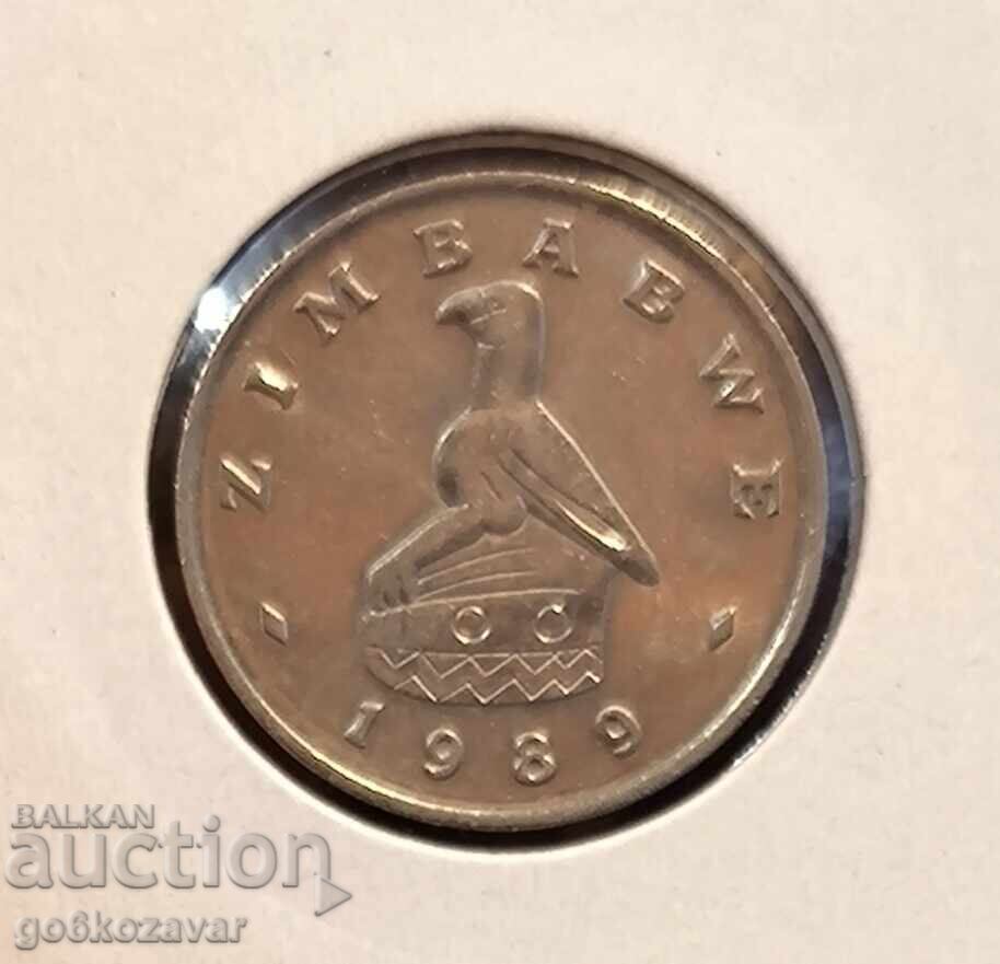 Zimbabwe 20 cents 1989 UNC with price 2.80 BGN | € 1.43 Zimbabwe 20 cents 1989 UNC with price 2.80 BGN | € 1.43