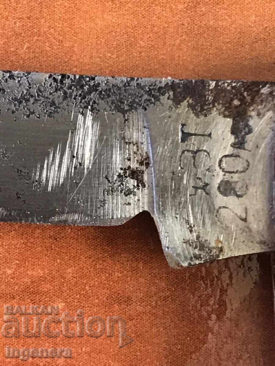 FOLDING KNIFE LEG ANTIQUE BLADE-LARGE THORN with price 13.00 BGN | € 6.65 FOLDING KNIFE LEG ANTIQUE BLADE-LARGE THORN with price 13.00 BGN | € 6.65