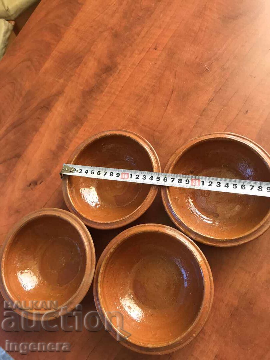 Delivery of BOWL PANE CERAMIC GLECH ANTIQUE-4 PCS.