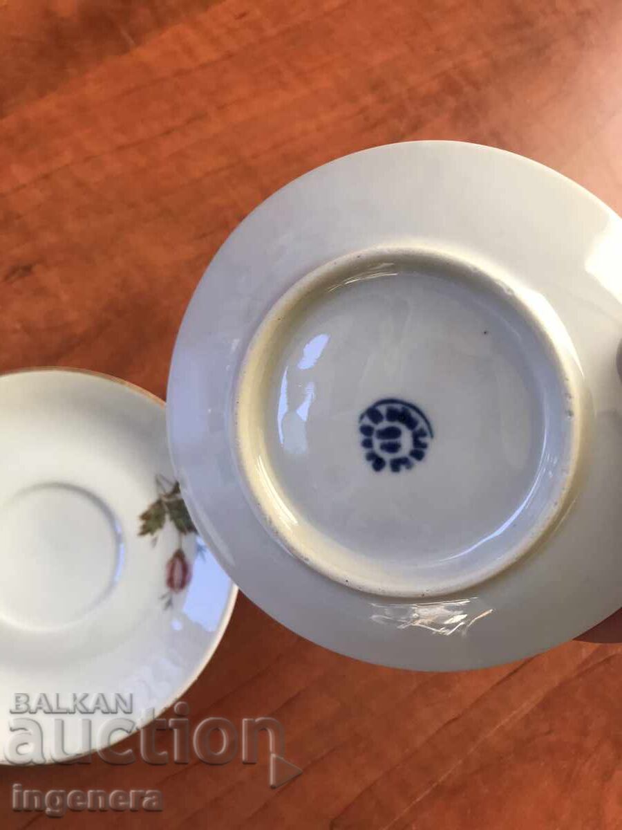 Delivery of PORCELAIN PLATE SAUCERS 2 PCS. Delivery of PORCELAIN PLATE SAUCERS 2 PCS.
