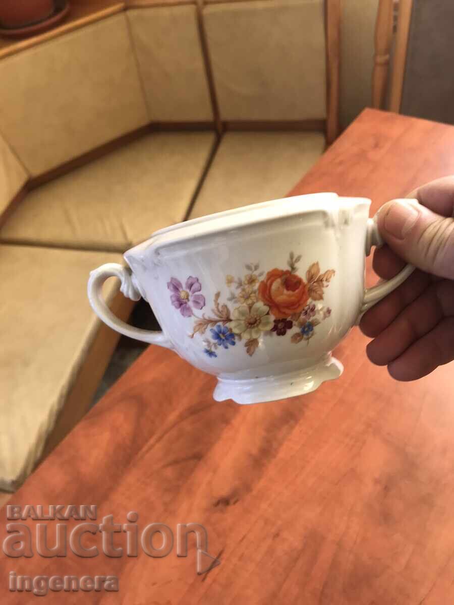 Auction PORCELAIN SUGAR BOWL MARKING Auction PORCELAIN SUGAR BOWL MARKING