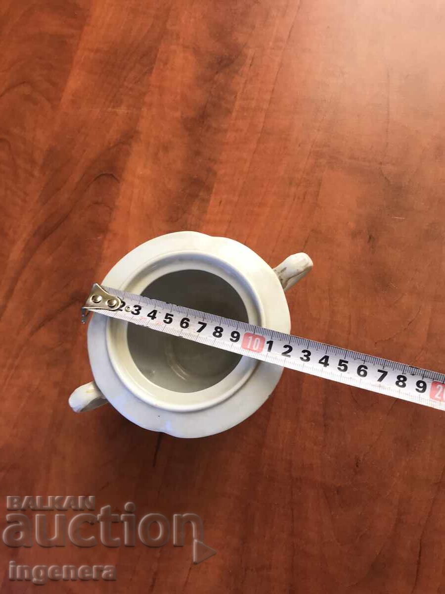 Delivery of PORCELAIN SUGAR BOWL MARKING Delivery of PORCELAIN SUGAR BOWL MARKING