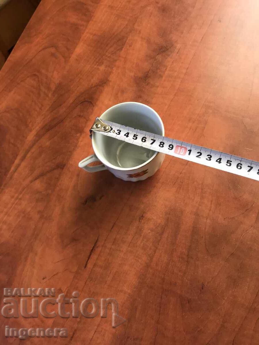 PAHAR CAFEA CEAI PORCELAN - BULGARIA cu preț 3.00 BGN | € 1.53