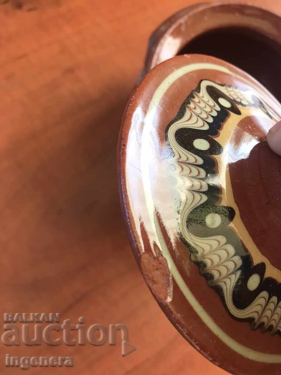 CERAMIC BOWL CAKE POT LID - 6 CERAMIC BOWL CAKE POT LID - 6