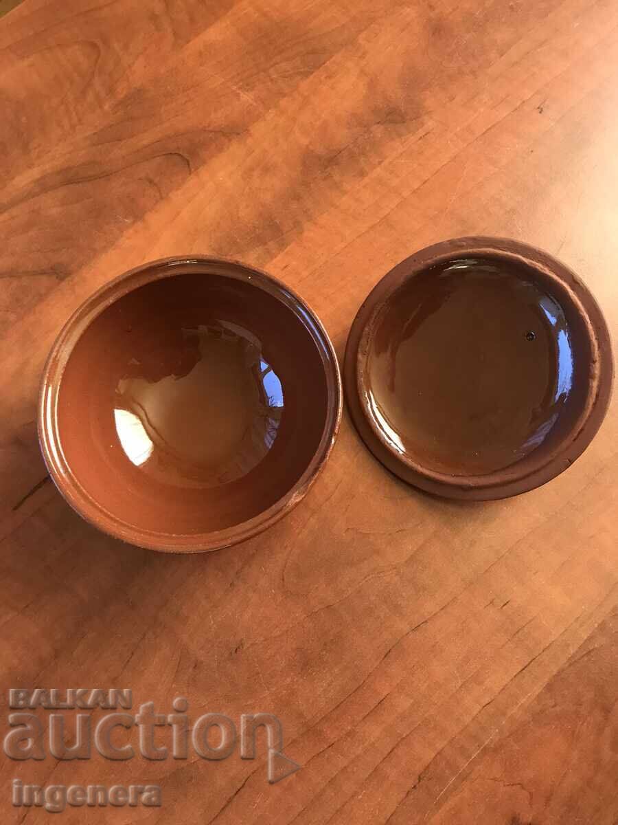 Delivery of CERAMIC BOWL CAKE POT LID